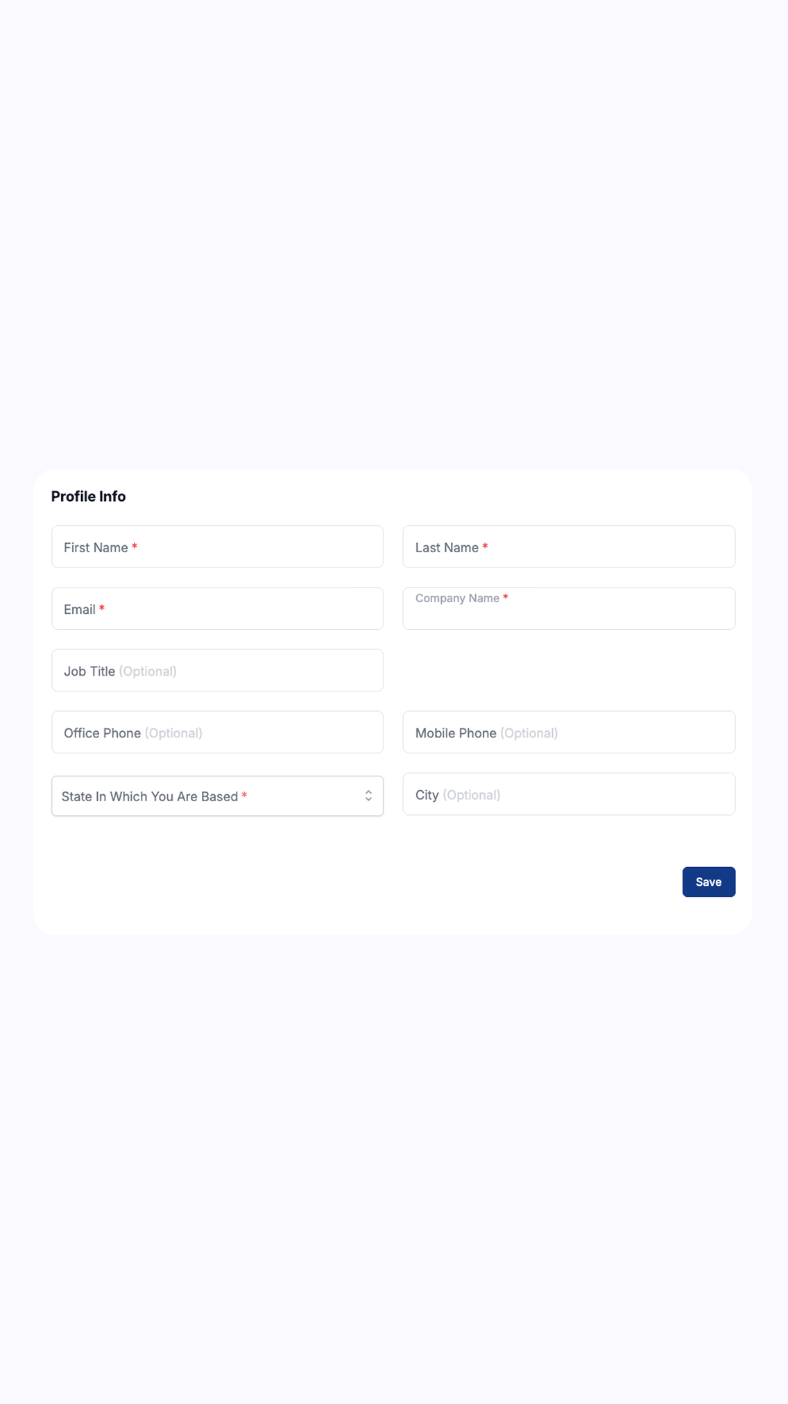 For Lenders — create your free profile and get matched